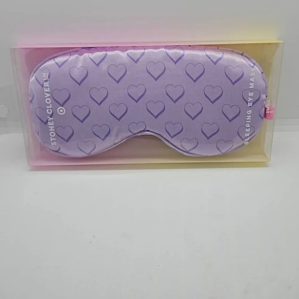 Sleeping Eye Mask Stoney Clover Lane x Target Purple Hearts